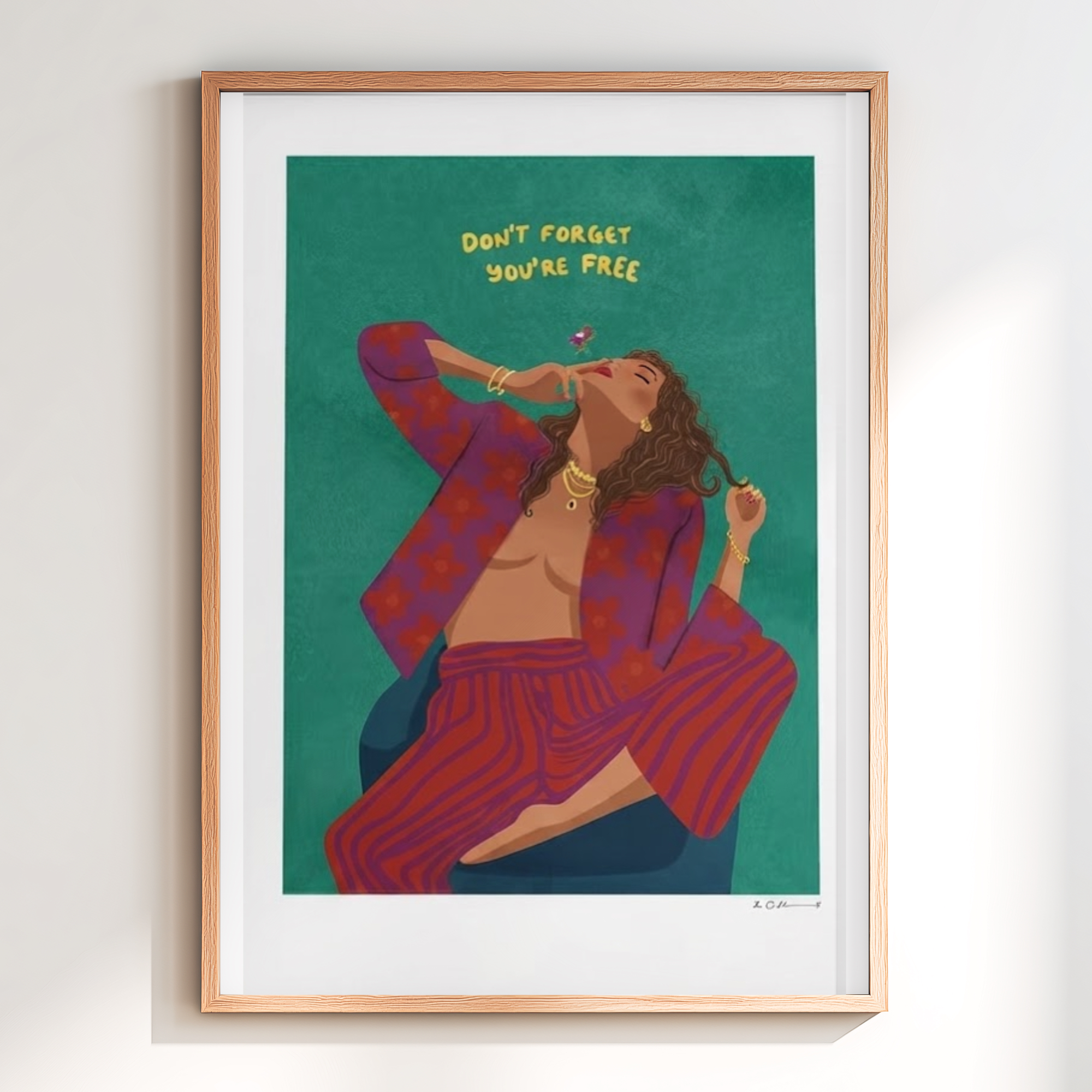 Art Print "Freedom" Illustration by FemTea - Image 3