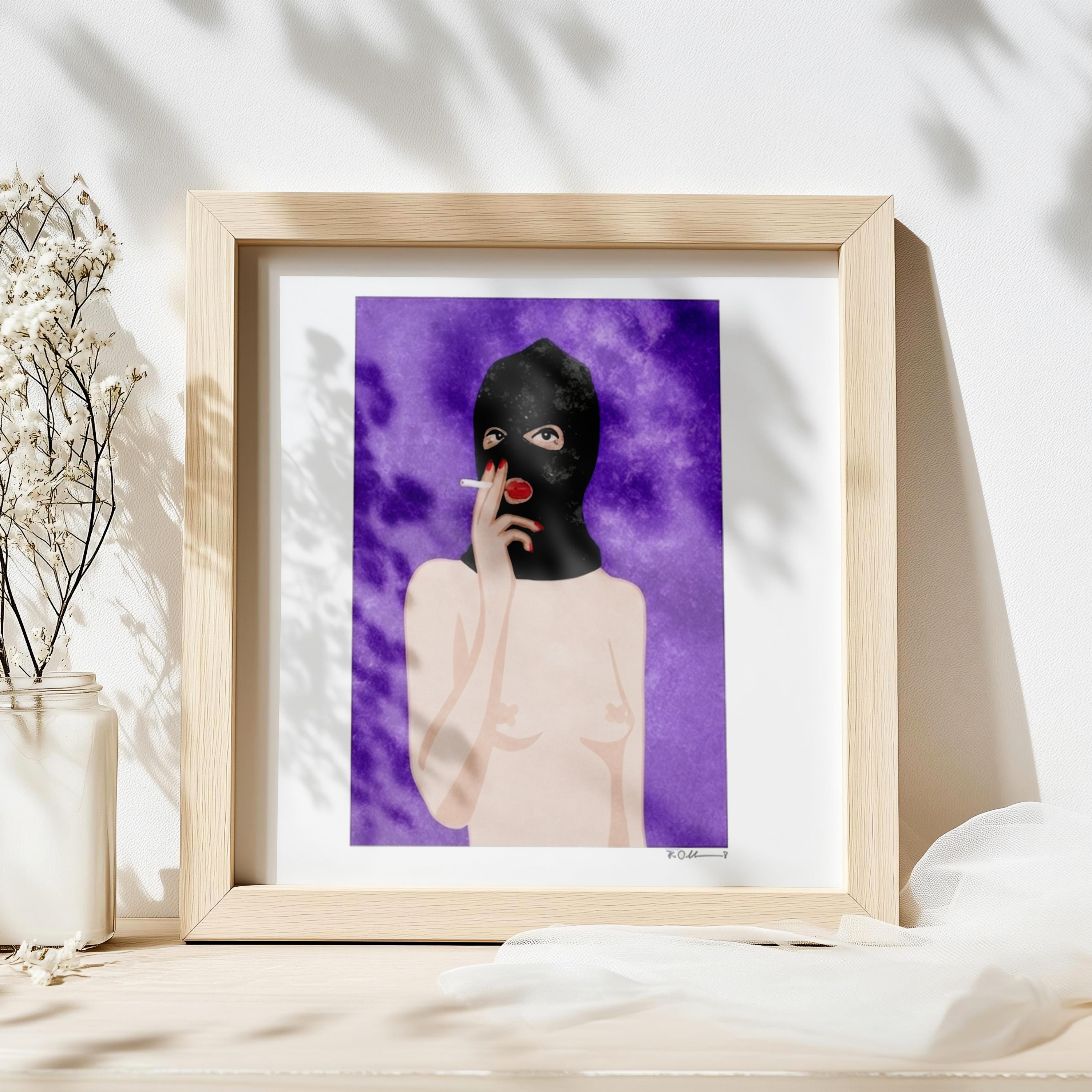 Art Print "My Body is not a Sin" Illustration by FemTea - Image 2